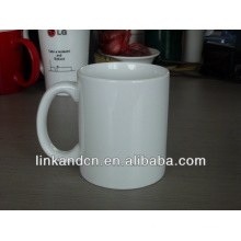 Caneca de café cerâmica branca bonito bonita de 400ml